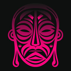 carnival mask illustration