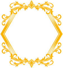 Classic ornament frame. vector illustration