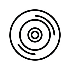 vinyl disk icon