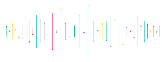 futuristic colorful network lines backdrop for internet connectivity