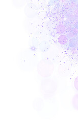 Luxury Blue glitter. snowly sparkle. shiny glittering dust. with dots bokeh transparent