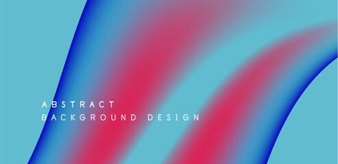 Abstract vector backdrop with fluid, geometric elements. Harmonious blend of form and color, evoking dynamic and captivating visual landscape for wallpaper, banner, background, landing page