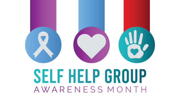 Vector illustration on the theme of Self Help group awareness month observed each year during January.banner, Holiday, poster, card and background design.