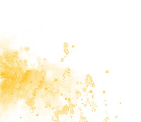 Abstract watercolour background with splashes
