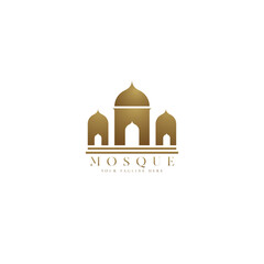 Islamic mosque logo