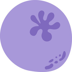 Set of abstract decorative shapes, fastel colors.