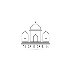 Islamic mosque logo