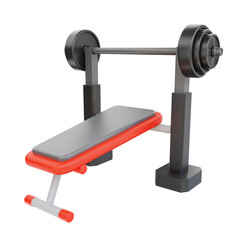 3d icon for gym and exercise