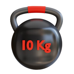 3d icon for gym and exercise