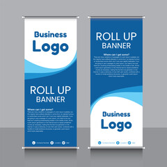 roll up banner, brochure, flyer, banner design, industrial, company, template, vector, abstract, line pattern background, modern x-banner, pull-up banner, rectangle size banner. - obrazy, fototapety, plakaty