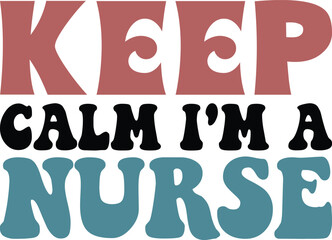 Nurse retro svg design and digital download