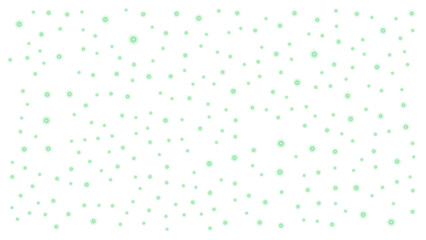 Beautiful blue-white bubbles flicker like fireflies in the bright light