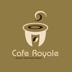 Vector Coffee Logo, Coffee label , Coffee badge , Coffee logo design, Coffee icon