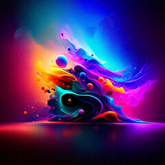 Abstract colorful background. Vector illustration for your design. 