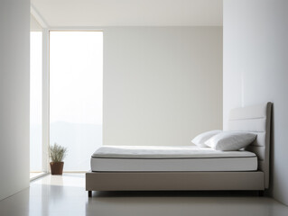 Serene minimalist bedroom