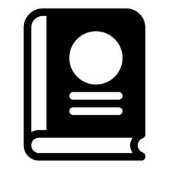 Book textbook notebook literature school education icon