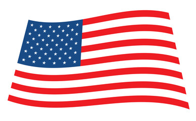 Obraz premium Flag Day in the United States, vector illustration