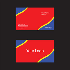 Creative business card design template