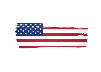 Flag of the United States, vector illustration