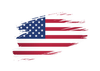 Flag of the United States, vector illustration