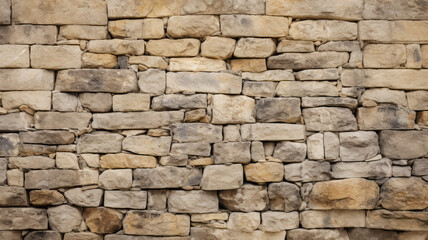 Rustic Stone Wall Background