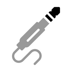 Audio Jack Monochrome Icon