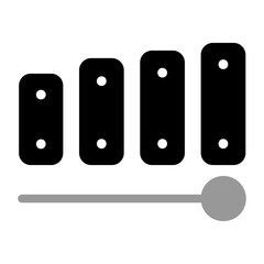 Xylophone Outline Icon