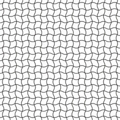 Black thin grid lines pattern wallpaper. Repeatable tessellation, simple backdrop design texture vector illustration isolated on white background