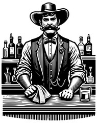 Wild West Bartender