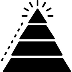 Pyramid Chart Icon