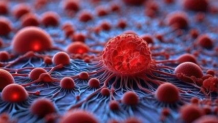 3d rendered illustration of a blood cells