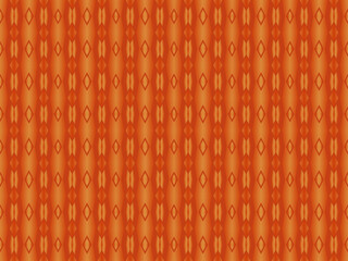 Orange gradient background with 3D style. Rectangular background with a combination of abstract patterns.