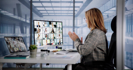 Virtual Video Conference Call: Hosting an Eventful
