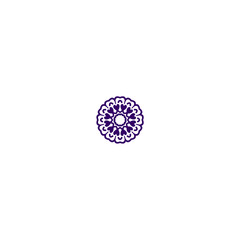 set of elements islamic mandala vector arabic