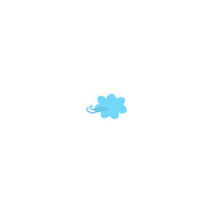 Obraz premium set of vector rain elements sunny