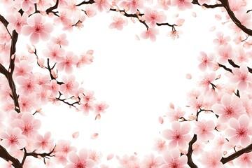 pink cherry background