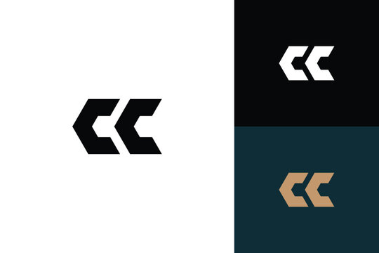 letter c monogram vector logo design