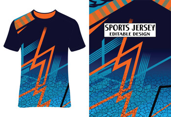 Sublimation Sports Jersey Tee Design | Athletic Apparel | Customizable Print | Performance Wear | Digital Art
