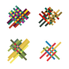 Cultural Comfort: Vector Showcase of Filipino Handwoven Pinoy Banig Mat Collection in the Philippines