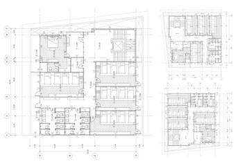 Write a blueprint architecture for building.