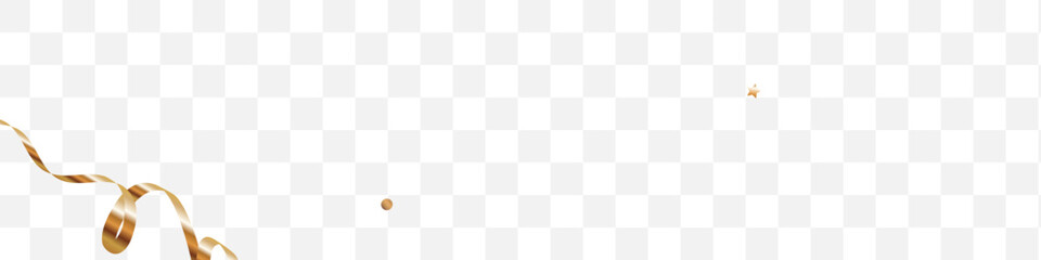 Golden Glow Transparent Vector Panoramic