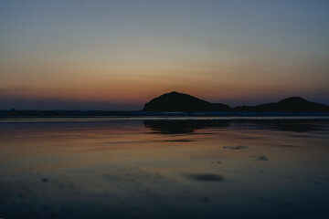 Obraz premium 바다와 일몰