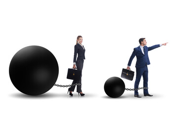 Concept of inequality between women and men