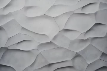 Foto op Plexiglas shaped concrete wall texture © sam