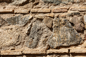 Abstract texture of old stone wall