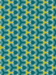 seamless pattern with yellow flowers