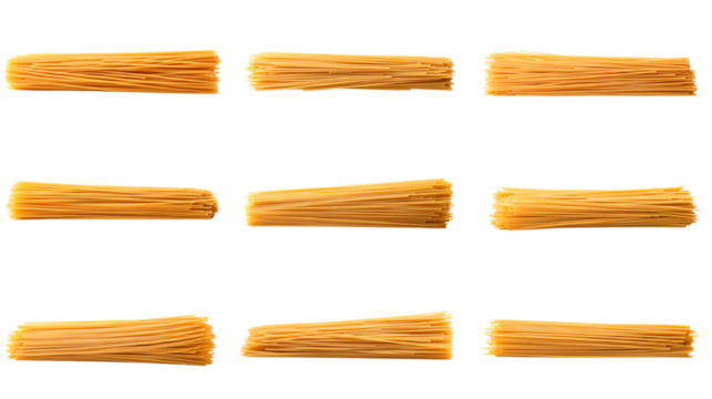 Collection of PNG. Spaghetti pasta isolated on a transparent background. - Powered by Adobe