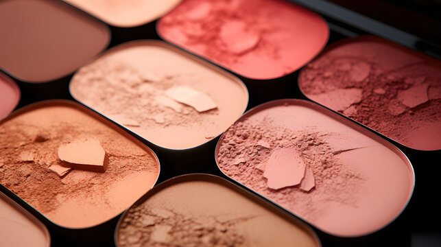 maquillaje en varias versiones y formatos