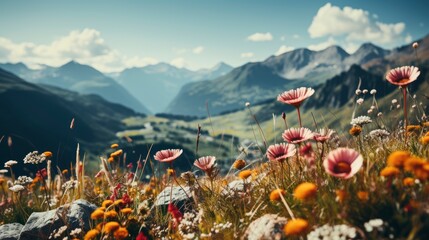 Wildflowers Blooming On Shrine Pass Vail, HD, Background Wallpaper, Desktop Wallpaper