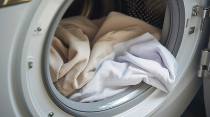 Washing machine and laundry